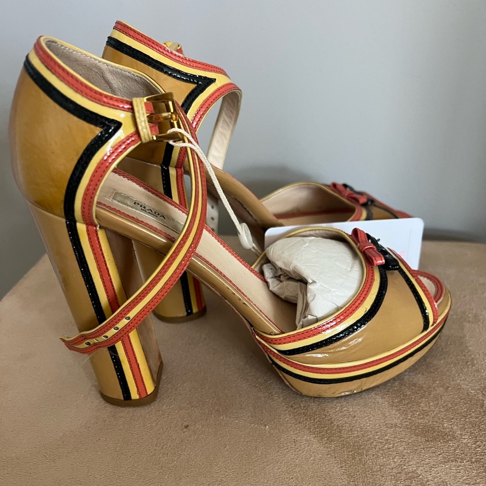 Prada Mary Jane heels 7.5 worn my Meeghan Mullin